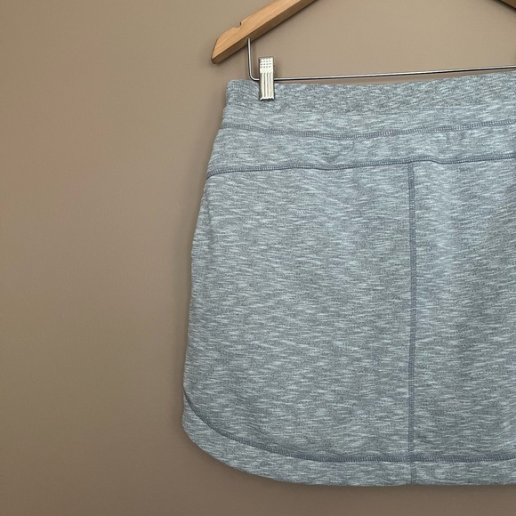 {Athleta} Techie Terry Skirt in Grey - Women's Medium - Picture 6 of 9